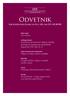 Odvetnik. Revija Odvetniške zbornice Slovenije / Leto XVI, št. 1 (64) marec 2014 / ISSN