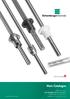 NEW. 100 % Swiss made. Main Catalogue. Carry Speedline high-helix ball Speedy high-helix lead Rondo round thread lead. A company of the Festo Group