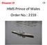 HMS Prince of Wales Order No.: 2159