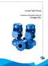In-line Twin Pump. Installation/Operating Manual Omega DSL