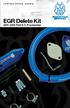 INSTALLATION GUIDE: EGR Delete Kit Ford 6.7L Powerstroke`