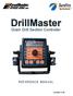 DrillMaster. Grain Drill Section Controller REFERENCE MANUAL /10
