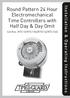 Round Pattern 24 Hour Electromechanical Time Controllers with Half Day & Day Omit