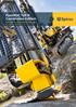 FlexiROC T25 R Constrution Edition Surface drill rig for quarrying and construction