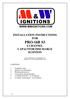 INSTALLATION INSTRUCTIONS FOR PRO-16B S3 6 CHANNEL CAPACITOR DISCHARGE IGNITION