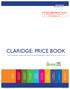 Price book. Visual communication products and office accessories providing custom solutions for the new world of work. Effective June 10, 2011