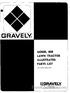 GRAVEL~ BrentChalmers.com MODEL 408 LAWN TRACTOR ILLUSTRATED PARTS LIST ~GRAVELY. Prior to Serial Number Clemmons, North Carol ina 27012