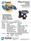 TS Series. Installation, Operation & Parts Manual. V Assy. Anodized Aluminum, Mechanical Drive