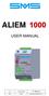 ALIEM USER MANUAL R. Bocconi. REV. DATE Checked and Approved R. T.