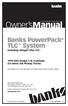 Owner smanual. Banks PowerPack TLC System Including Stinger -Plus tlc Dodge 5.9L Cummins (24-valve) ISB Pickup Trucks