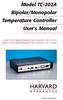 Model TC-202A Bipolar/Monopolar Temperature Controller User's Manual