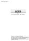 Operation Manual For KITZ B Series Pneumatic Valve Actuators