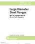 Large Diameter Steel Flanges