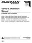 Safety & Operation Manual