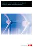 ABB wind turbine converters. Supplement to system description and start-up guide ACS upgrade wind turbine converters
