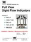 Full View Sight Flow Indicators