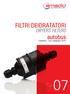 FILTRI DEIDRATATORI. autobus DRYERS FILTERS. catalogo bus catalogue 2018