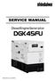 SERVICE MANUAL. File DGO-331_DGK45FU