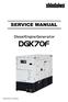SERVICE MANUAL. File DGO-571_DGK70F