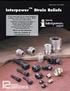 interpower Interpower Strain Reliefs featuring products We re on the Internet! Visit our website at PANEL COMPONENTS CORPORATION