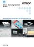 Clean Sensing System ZN Series. Advanced Clean-Monitoring for the Manufacturing Field