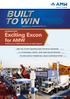 AMW Motors Ltd. Heads turn as AMW showcases its latest tippers AMW TIES UP WITH INDUSIND BANK FOR RETAIL FINANCING PG 03