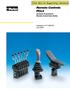 Remote Controls PCL4 Hydraulic Proportional Remote Control Valve Series zrc01. Catalogue HY UK June 2003