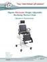 Dignity Electronic Height Adjustable Reclining Shower Chair