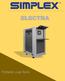 Electra Load Bank Manual ELECTRA. Portable Load Bank. 11 June 2018 Simplex Service Page 1 of 20