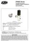 ZP6800 Series. Concealed Flush Valves Installation, Operation, Maintenance and Parts Manual