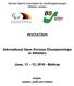 German Sports Association for handicapped people Athletics section INVITATION. International Open German Championships in Athletics
