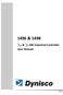 1496 & User Manual. 1 / 16 & 1 / 8 DIN Industrial Controller. Page 1