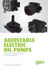 Electric Oil Pumps. Modularly designed systems for the drivetrain