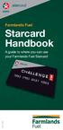 starcard Farmlands Fuel Starcard Handbook A guide to where you can use your Farmlands Fuel Starcard