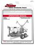 ATV SPRAYER 110 AND 150 GALLON OPERATORS MANUAL READ complete manual CAREFULLY BEFORE attempting operation.
