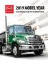 2019 MODEL YEAR Conventional, Cab-Over & Hybrid Trucks