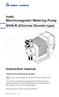 Iwaki Electromagnetic Metering Pump EWN-R (Chlorine Dioxide type)