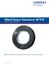 Wheel Torque Transducer WTT-D x