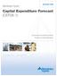 Capital Expenditure Forecast (CEF08-1)
