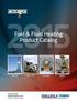Fuel & Fluid Heating Product Catalog
