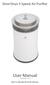 SilverOnyx 5 Speed Air Purifier. User Manual. - Version Store in a safe place for future reference.