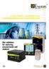 ELECTRICITY GENERATION, TRANSMISSION AND DISTRIBUTION. Our solutions for metering, measurement and analysis IEC 61850