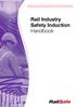 Rail Industry Safety Induction Handbook