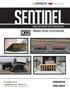 SENTINEL SHALLOW MOUNT ANTI-RAM WEDGE PRODUCT DETAIL SPECIFICATION AMERISTARSECURITY.COM