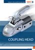PRODUCT CATALOGUE COUPLING HEAD