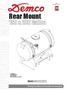 12/17 AC20047, Rev 6. Rear Mount ASSEMBLY CALIBRATION OPERATION REPLACEMENT PARTS. Page 1