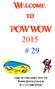 Welcome to POW WOW 2015 # 29