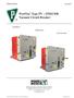 PowlVac Type PV STD/CDR Vacuum Circuit Breaker