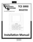 TCS Catalog Title REGISTER. Catalog Subtitle. Installation Manual