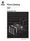 Parts Catalog. Generator Set GGFB GGFC B (Spec A, B) Printed in U.S.A. Replaces (Spec A) 7 97